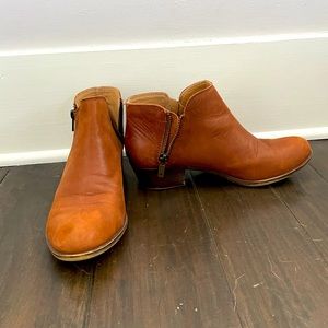 Lucky Brand Brown Booties